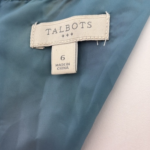 Talbots Hawaiian Tropical Floral Sleeveless Maxi Dress Size 6 - Picture 8 of 9